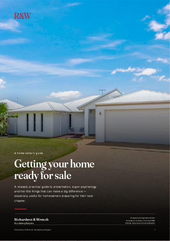 Cover of the guide: Getting your home ready for sale